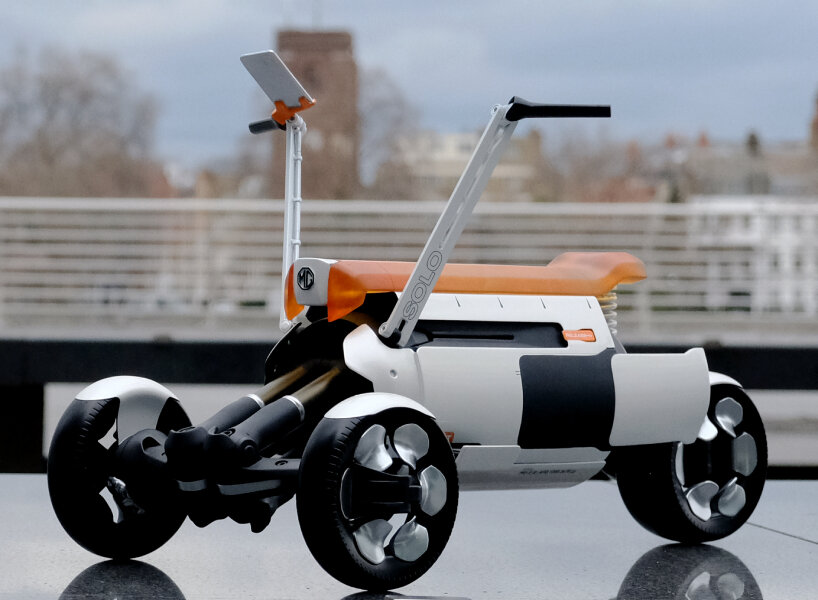 lambretta introduces elettra, a futuristic electric scooter whose