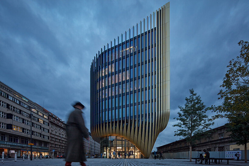 Zaha Hadid Architects' Masaryčka Building Transforms Prague's Skyline