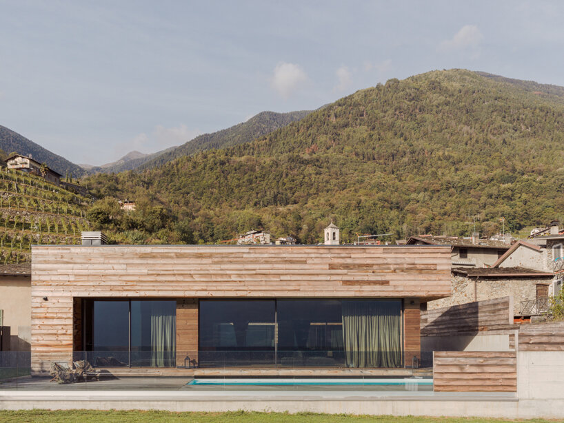 Alfred Vannotti's B House in Northern Italy oscillates between tradition and modernity