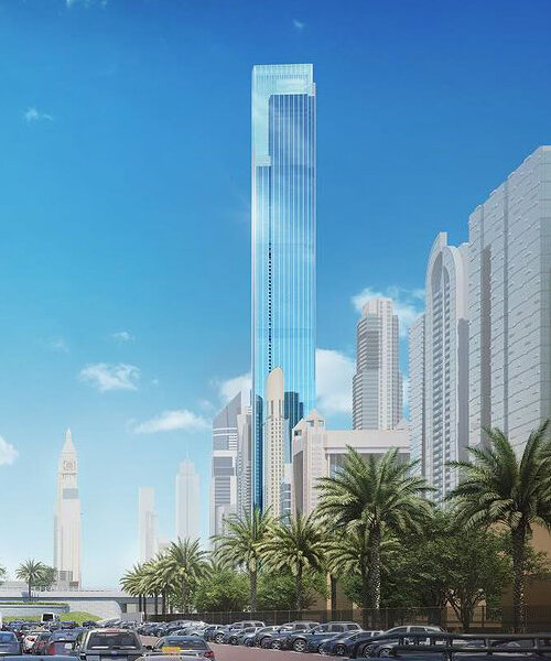 dubai breaks ground on the world's second tallest tower with a 7-star hotel
