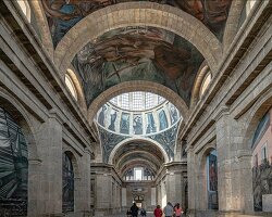 danica o. kus captures josé clemente orozco's historic murals at mexico's cabañas museum