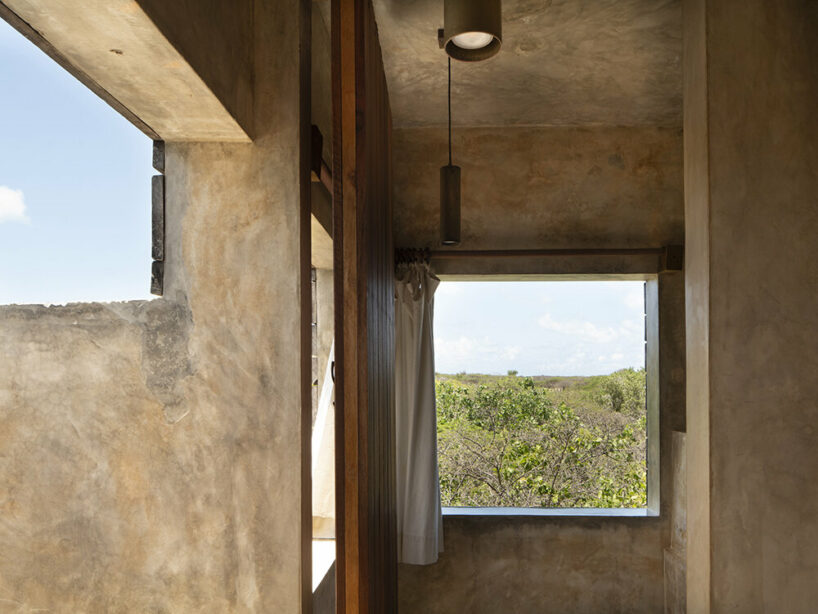 PAT.'s stilted falcon house is an ode to tropical modernism on kenya's manda island