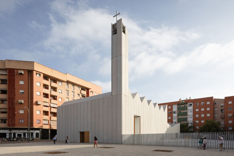 elisa valero s jagged roof diffuses intricate pastel patterns