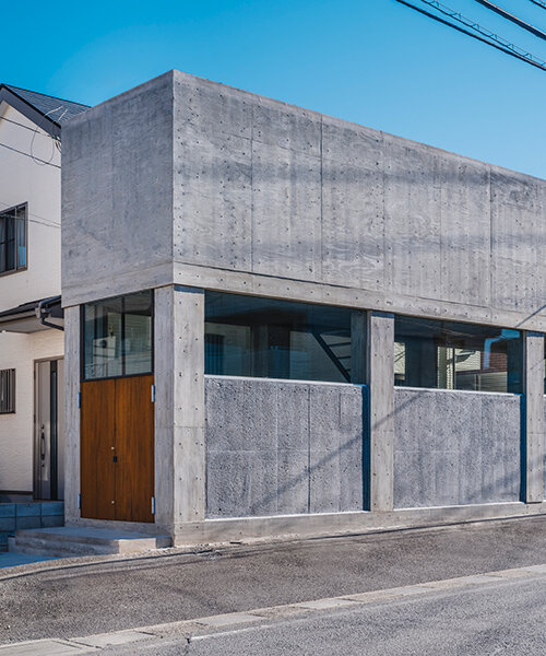 IGArchitects' minimalistic concrete box embraces harmonious living in urban japan