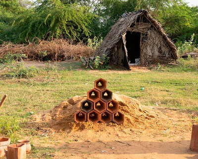 studio SKLIM crafts biocomposite roof tiles with natural fibers and custom solar panels