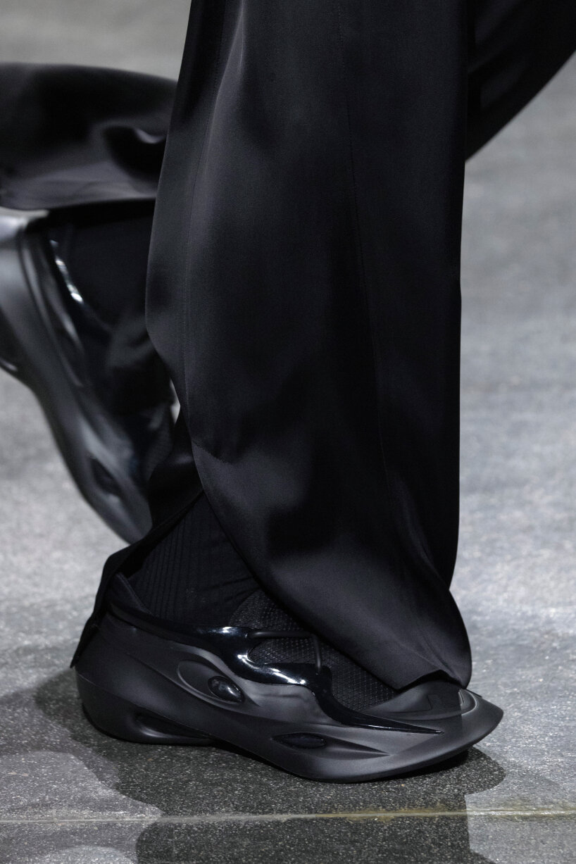 MAD’s ma yansong adorns fluid lines on FENDI’s peekaboo & sneakers for ...