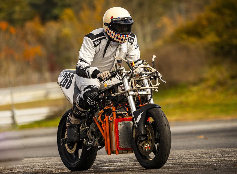 MIT builds an open-source hydrogen electric motorcycle that runs