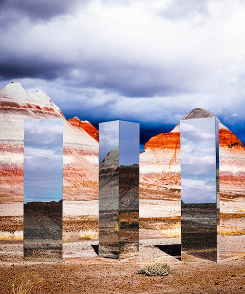 mirror monoliths reflect arizona natural parks in owen brown's award-winning short film