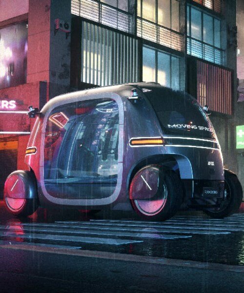 self-driving PIX robobus can transform from a vehicle to a gym, library, café and more