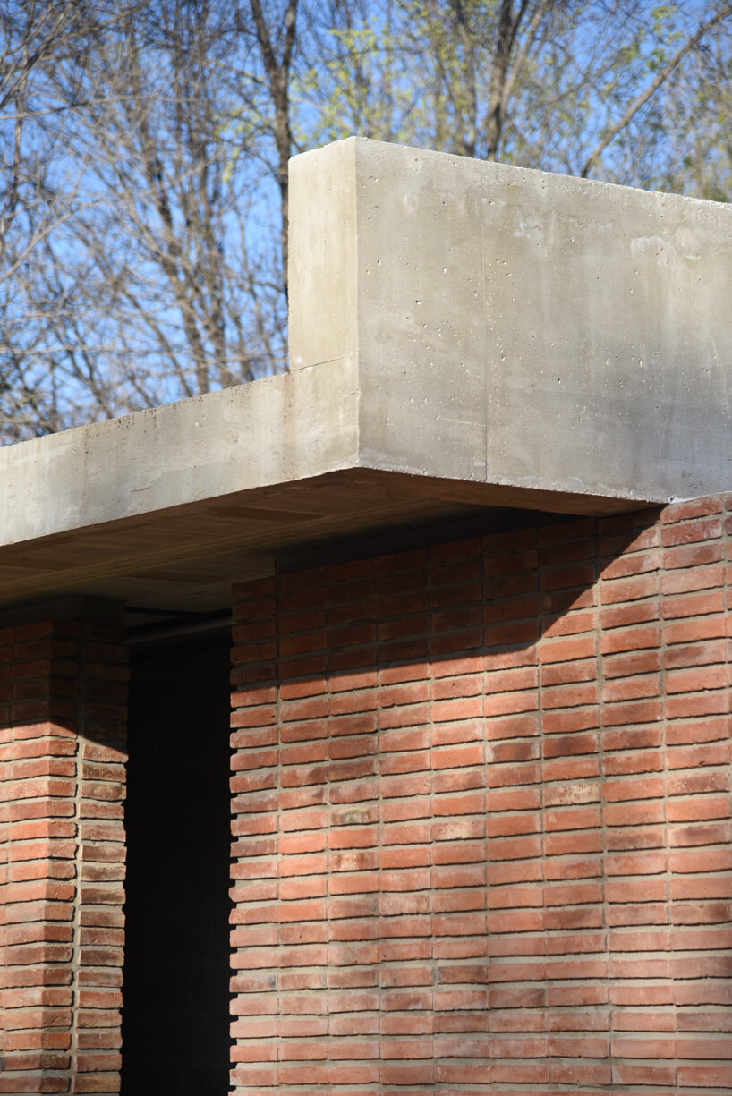 brick-walled communal space embraces argentinian barbecue ritual