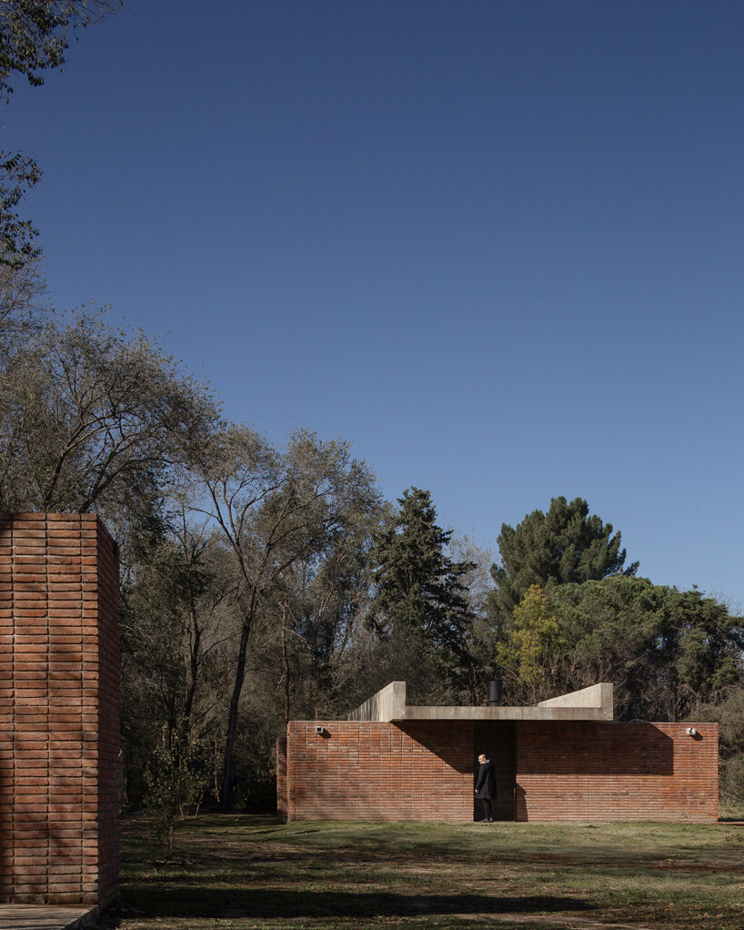 brick-walled communal space embraces argentinian barbecue ritual