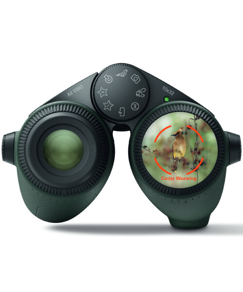 marc newson designs swarovski's world-first AI binoculars that identify species on their own
