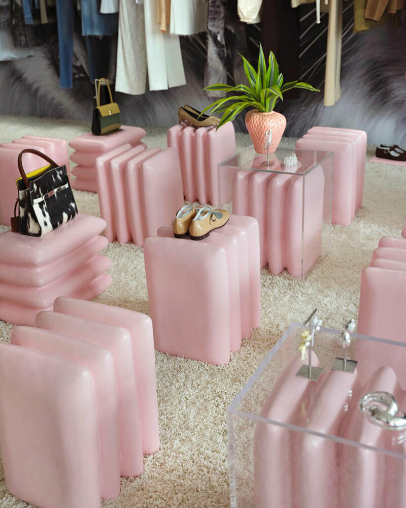 tory burch and humberto leon unveil new LA concept store with cat ...