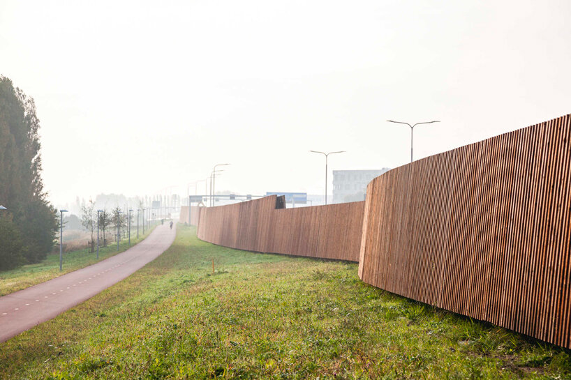 ZJA gebruikt gerecyclede materialen voor de duurzame groene route die zij in Nederland voert