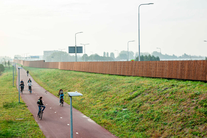 ZJA gebruikt gerecyclede materialen voor de duurzame groene route die zij in Nederland voert