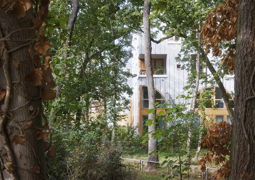 grand arches line SOA's parc princesse social housing in le vésinet