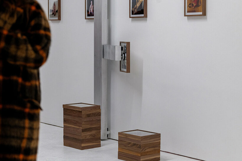 robots endlessly sort through photographs in oliver frank chanarin's latest show at KARST