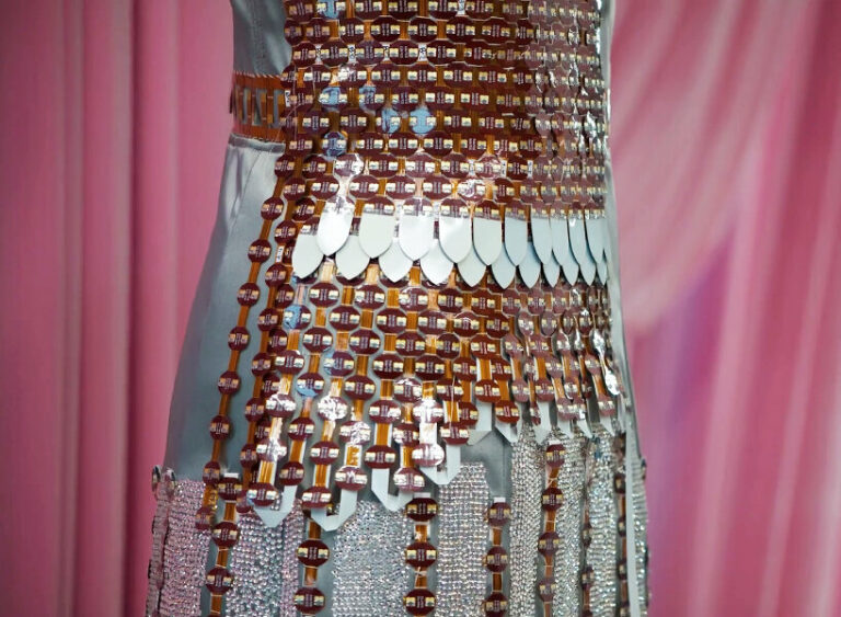 adobe’s first completed interactive dress debuts at christian cowan’s