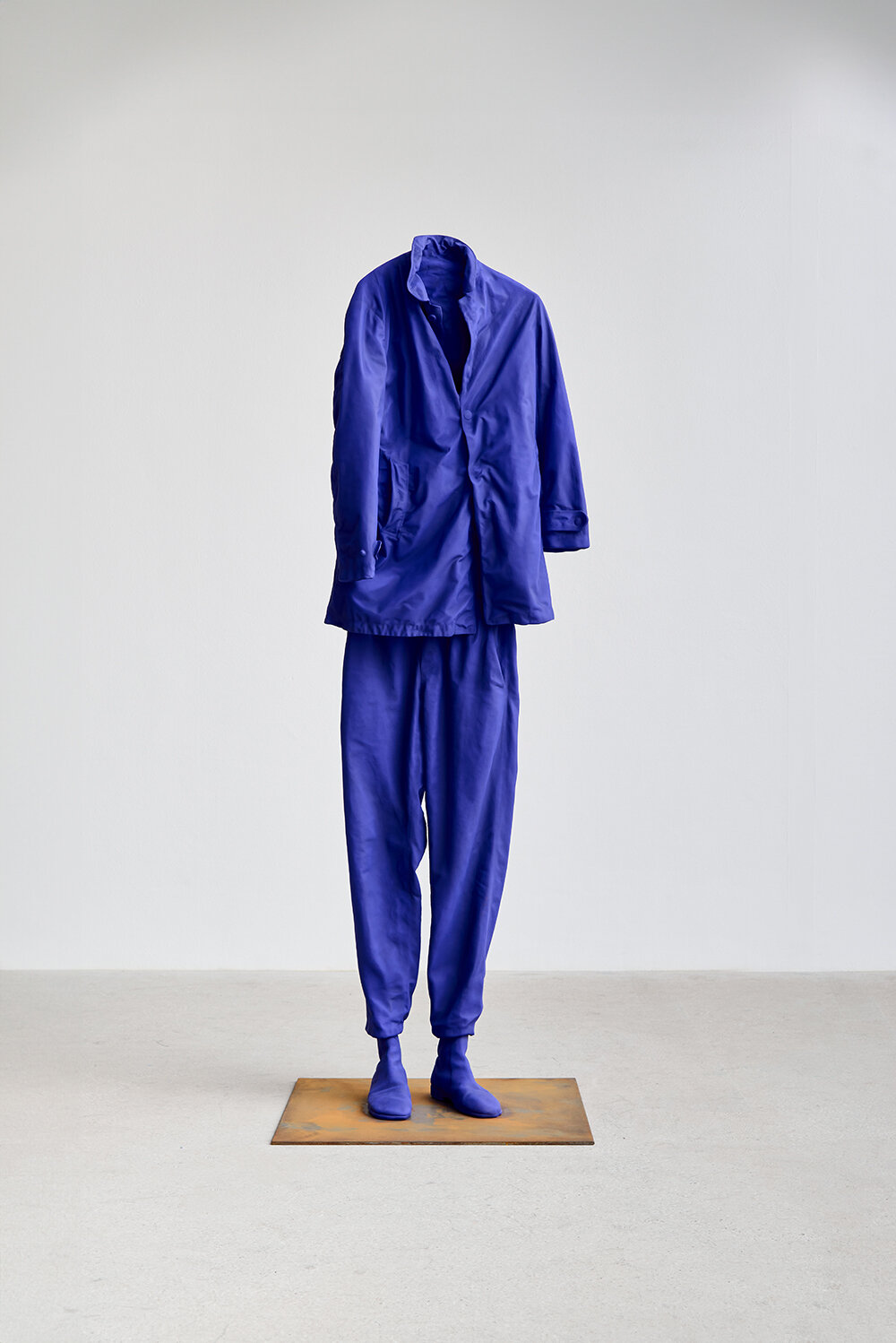 erwin wurm explores garments as surrogates for the human body at thaddaeus ropac london