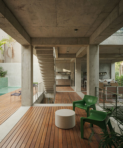 brutalist NICO hotel celebrates tropical modernism amidst mexican jungle