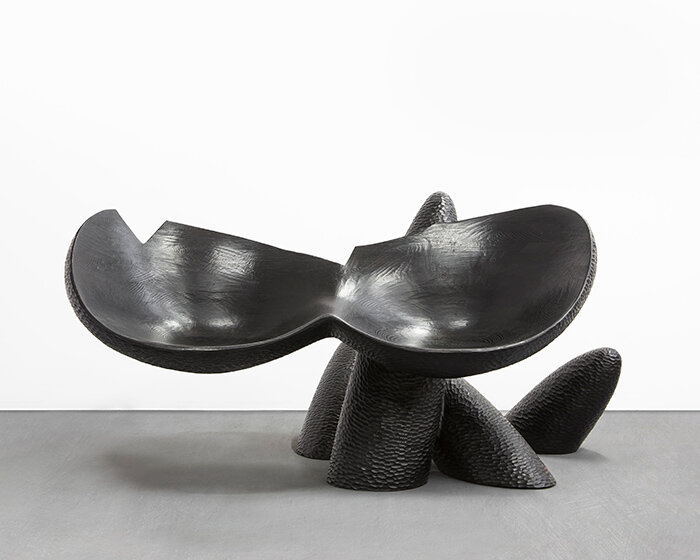 wendell castle's bio-morphic sculptures take over carpenters workshop gallery