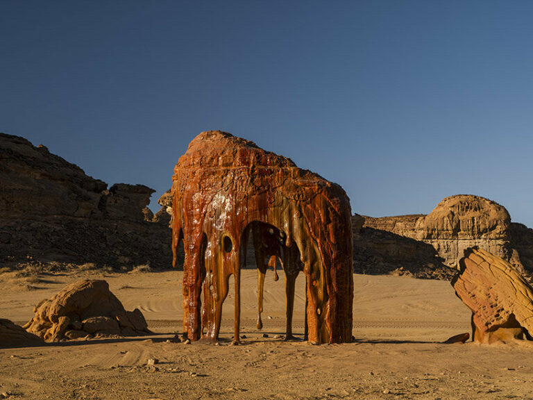 Desert X AlUla 2024 Brings Modern Art To Ancient Saudi Deserts   Desert X 2024 Alula Saudi Arabia Designboom 03 768x576 