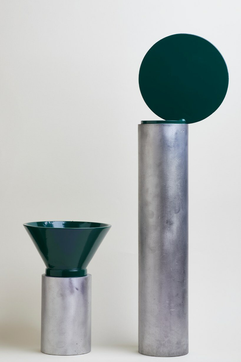 etienne bastormagi debuts reconfigurable industrial vases at doha design 2024