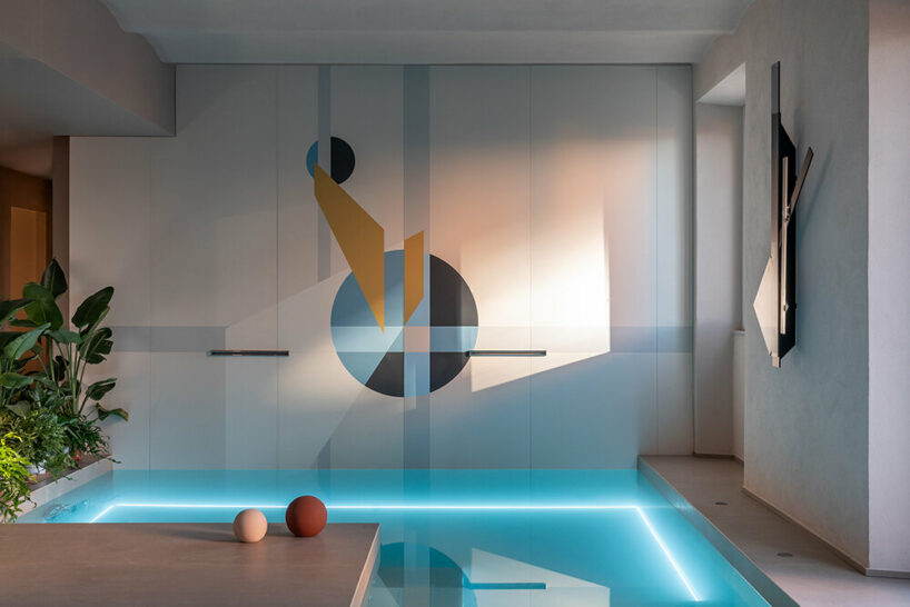 interno marche hotel lauds italian design with 400 iconic pieces by de lucchi, ponti & more