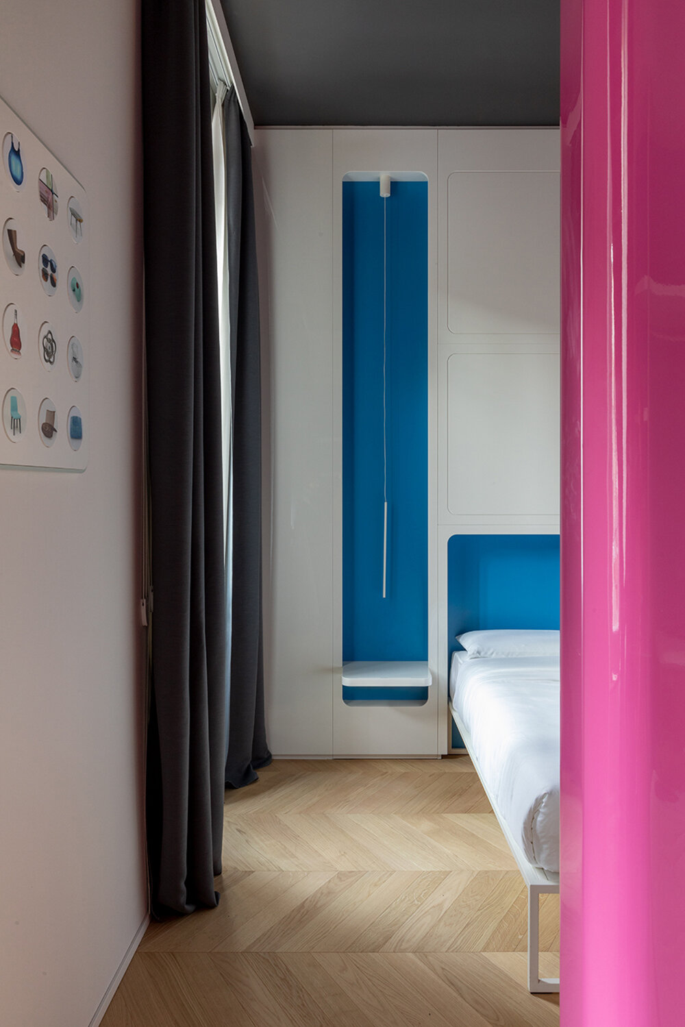 interno marche hotel lauds italian design with 400 iconic pieces by de lucchi, ponti & more