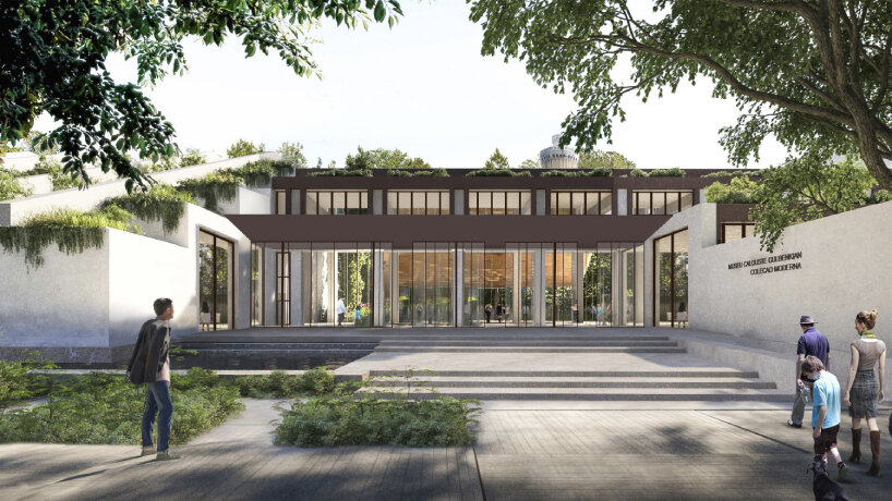 kengo kuma centro de arte moderna gulbenkian lisbon