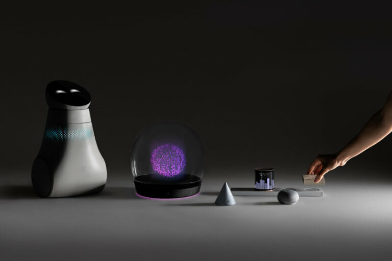 LAYER and deutsche telekom come up with holographic and emotive robot home assistants