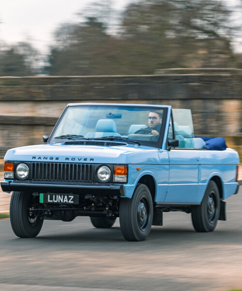 lunaz brings out james bond’s octopussy range rover as an electric open-air safari vehicle