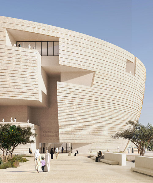 herzog & de meuron reveals renderings for lusail museum in qatar