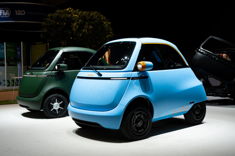ميكرولينو لايت سيارة الفقاعات الكهربائية معرض جنيف للسيارات 2024