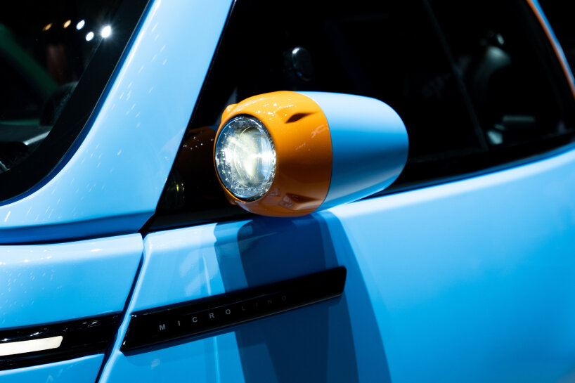 ميكرولينو لايت سيارة الفقاعات الكهربائية معرض جنيف للسيارات 2024