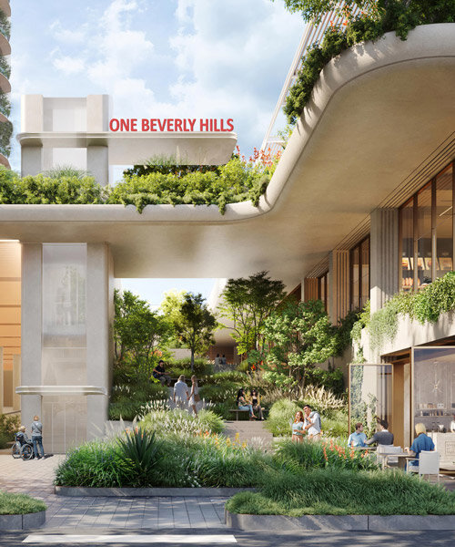 foster + partners breaks ground on 'one beverly hills,' a walkable green oasis for LA
