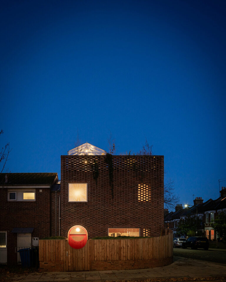 surman weston's first self-build project is a cuboid brick house in peckham