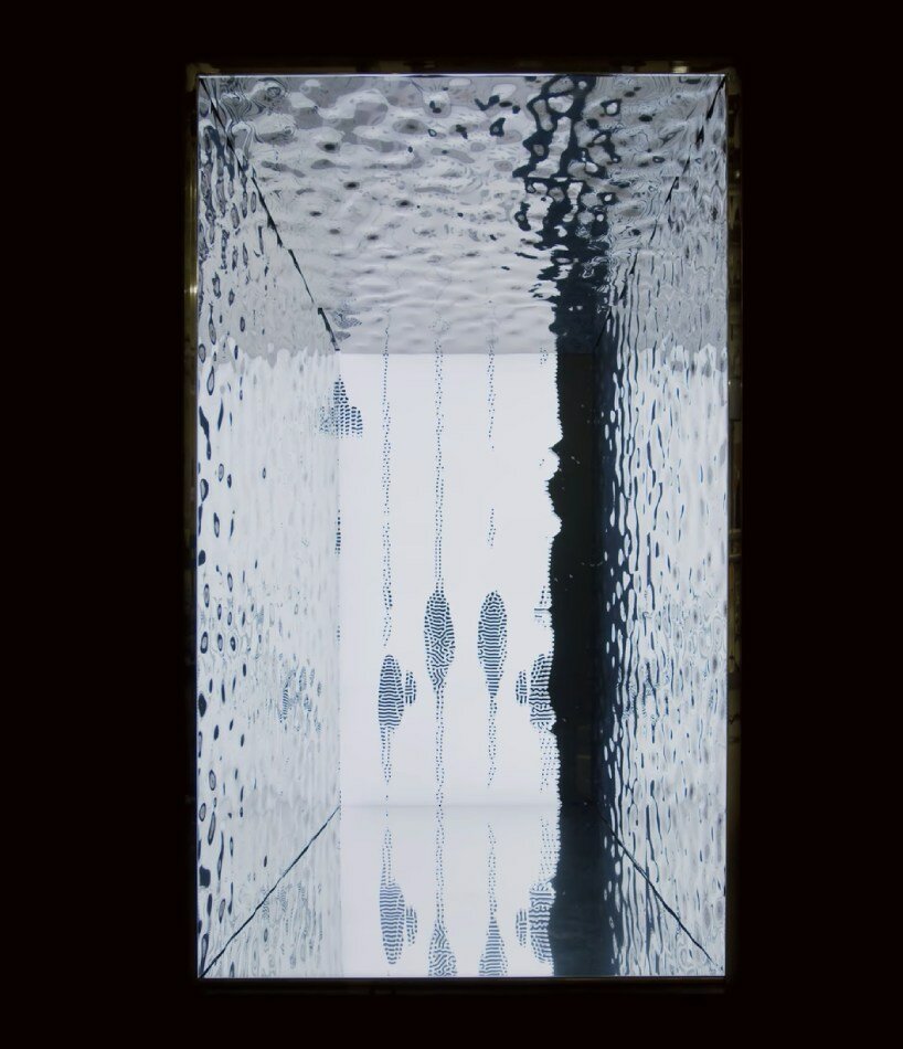 proteus 3.5 installation invites visitors to interact with ferrofluid through their mental states