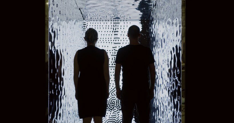 proteus 3.5 installation invites visitors to interact with ferrofluid through their mental states