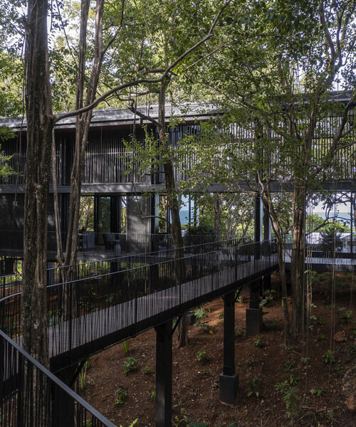 casa perla negra: salagnac arquitectos' breezy home in costa rica's coastal canopy