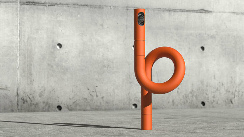 swift creatives turns home surveillance devices into striking sculptures