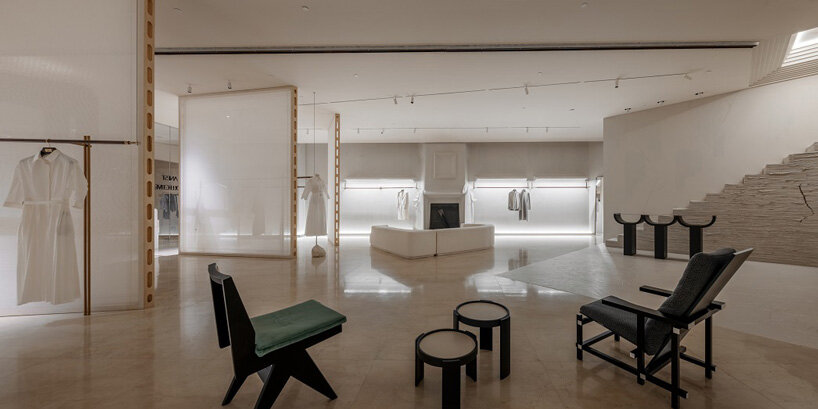 waterfrom embraces an 'unfinished' spatial narrative for anest collective boutique in chengdu
