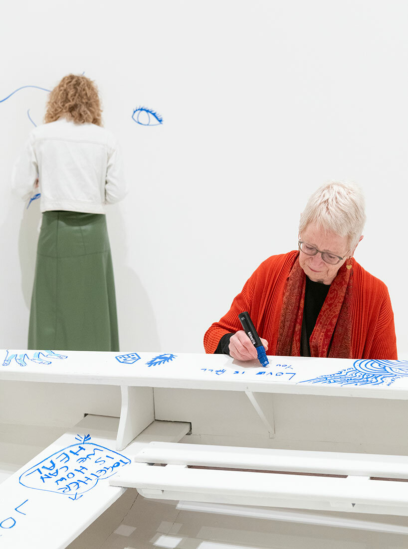 yoko ono invites visitors to complete her works at tate modern