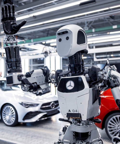 apptronik’s robot ‘apollo’ to work in mercedes-benz’s facility and help manufacture their cars