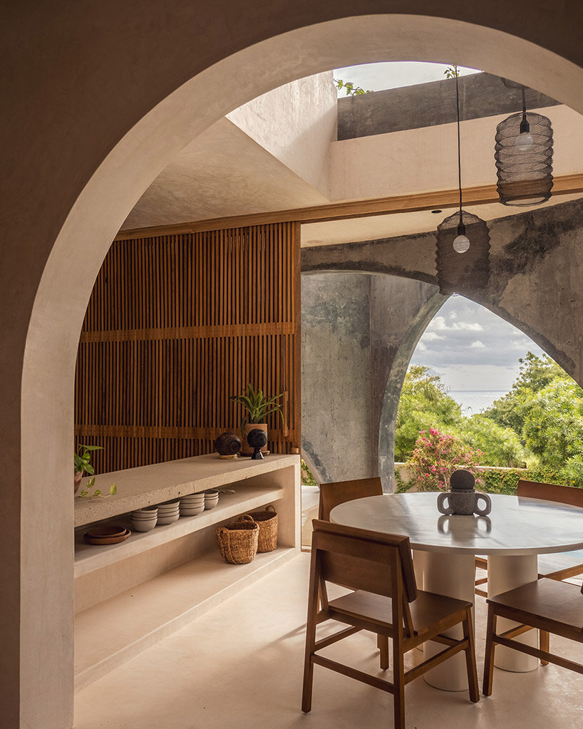 estudio carroll's 'toro house' embraces oaxacan coast with arches and ocean views
