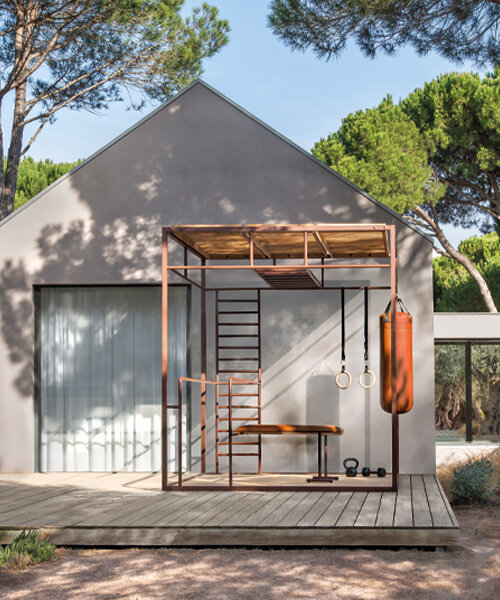 ethimo 2024 catalog reimagines open-air cooking and fitness along portuguese coast