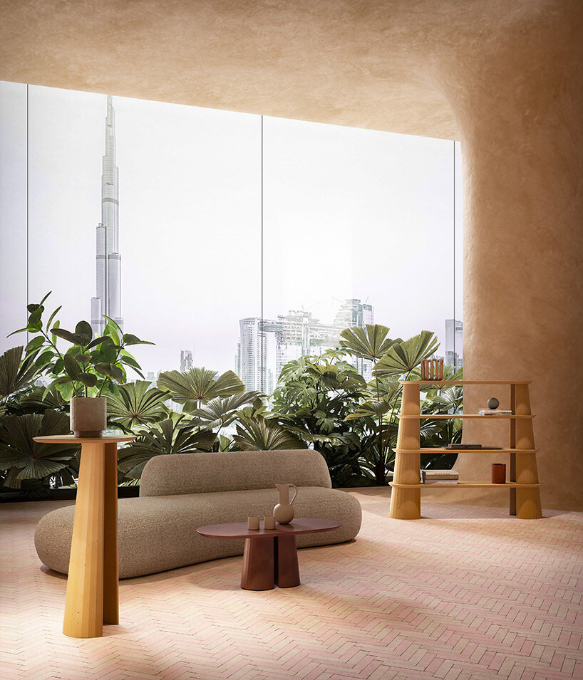 forma&cemento's handcrafted concrete furniture pour colorful charm indoors & out