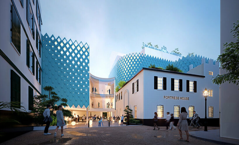 gibraltar to welcome 'fortress house' art museum inside an 18th-century landmark