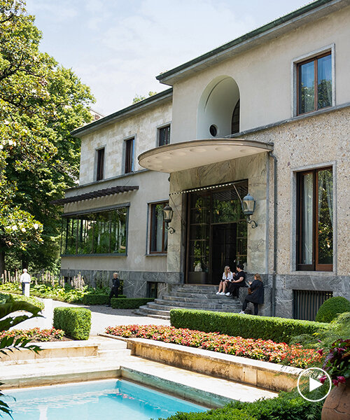 GAGGENAU elevates gravity in villa necchi for milan design week 2024