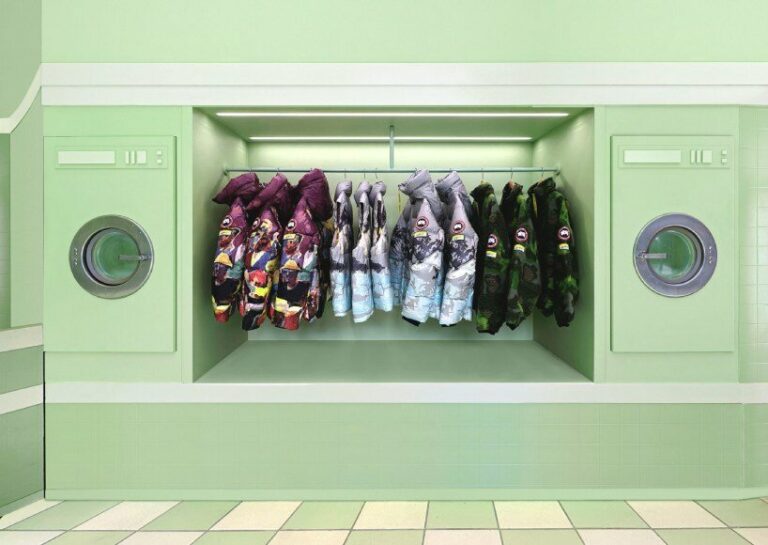 DEYAN immerses shoppers in a laundromat, minimart, and library at